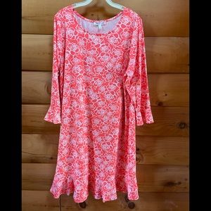 NWT BOWS & SEQUINS XL DRESS